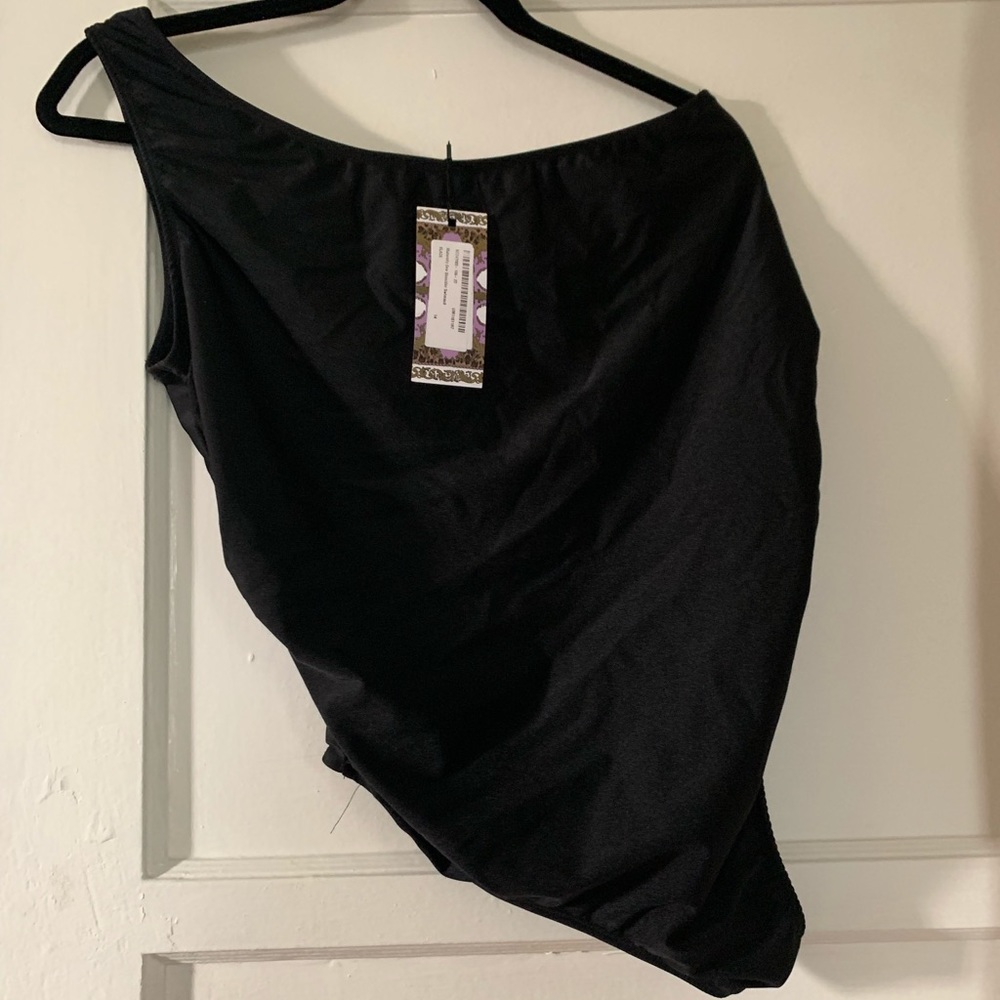 BooHoo Maternity off the shoulder bathing suit